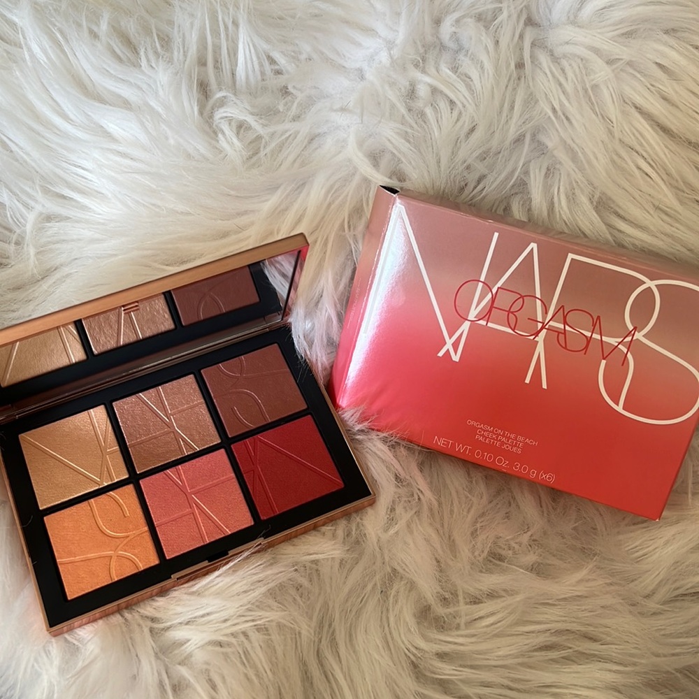 Nars orgasm on the beach cheek pallet
